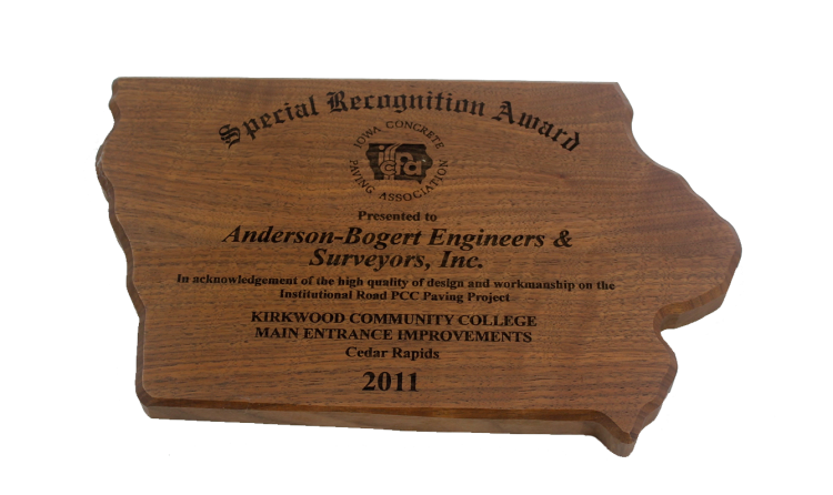 2011 Special Recognition Award